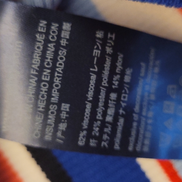 NWOT Tommy Hilfiger Long Sleeve Bold Ribbed Striped Sweater Dress - Picture 9 of 11